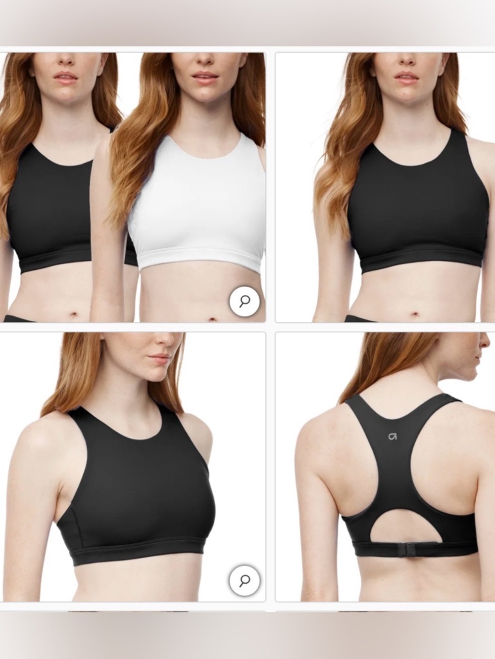 GAPFit 2 pack Racerback Bras,NWT